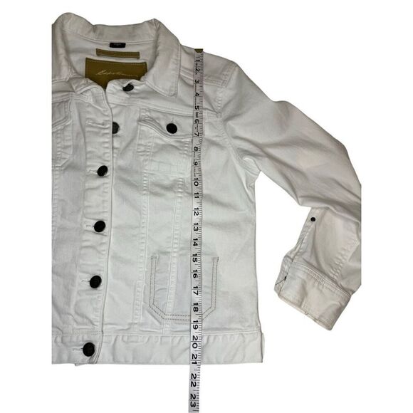 Harley-Davidson embroidered white jean jacket - LP - Picture 6 of 9